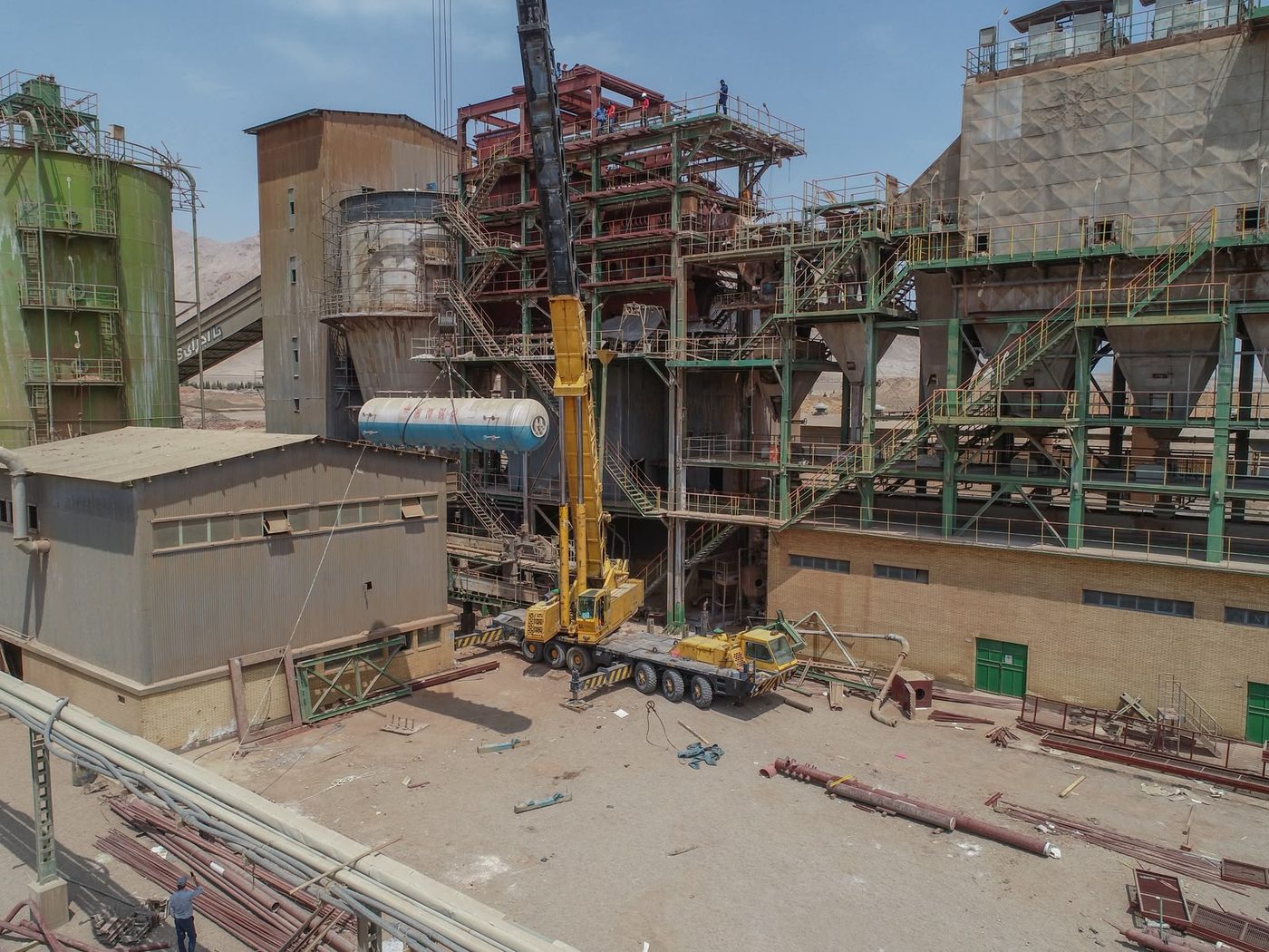 Bafgh zinc roasting plant revamping, view 3